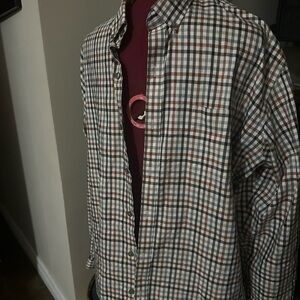 Van Heusen Flex Multicolor Checkered Shirt